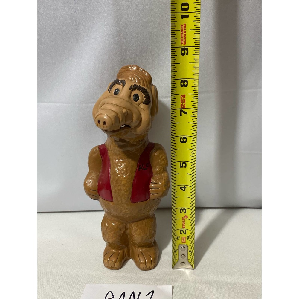Vintage Alf 1988 Soft Toy Figure Alien w/ Red Vest